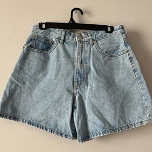Everlane A-Line Denim Shorts
